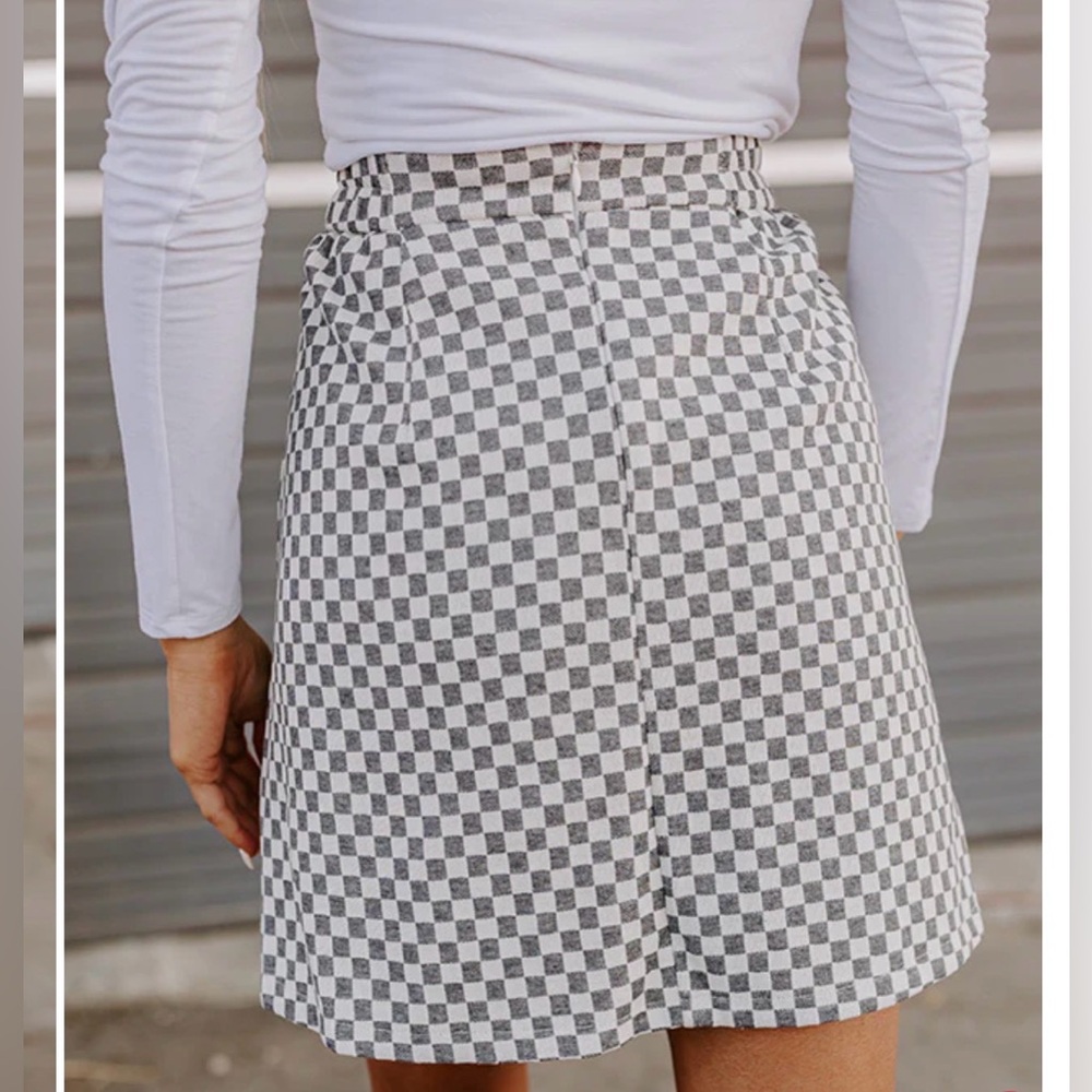 ***NWT Check It Out High Waist Skort in size S - Picture 2 of 5